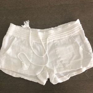 Roxy white shorts